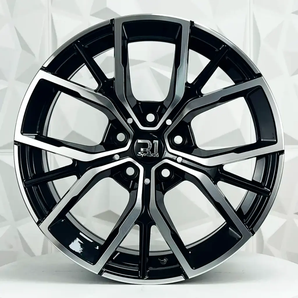 RIN 19X8 5-120 R1 SPORT H3010F BLACK MACHINE FACE ET30 CB72.56