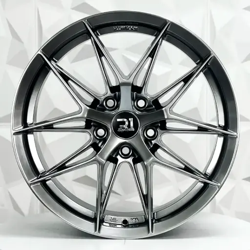 [171563] RIN 17X7.5 5-100 R1 SPORT DX249 HYPER BLACK ET35 CB73.1